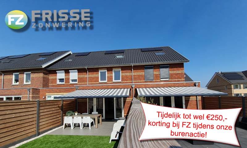 Burenkorting op zonwering
