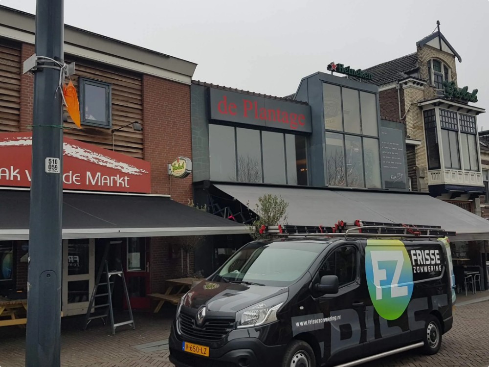 Zonwering voor de horeca